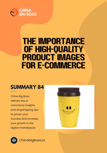 The Importance of High-Quality Product Images for E-commerce